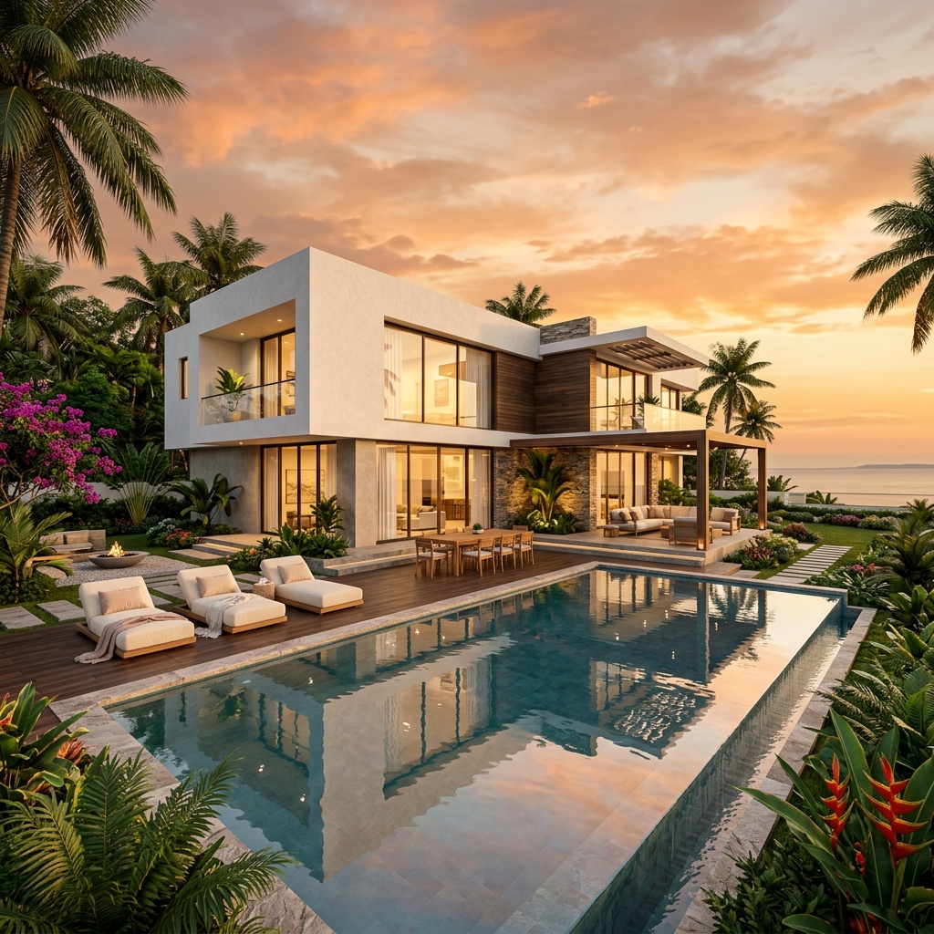 Villa de luxe avec piscine — Élite Immo